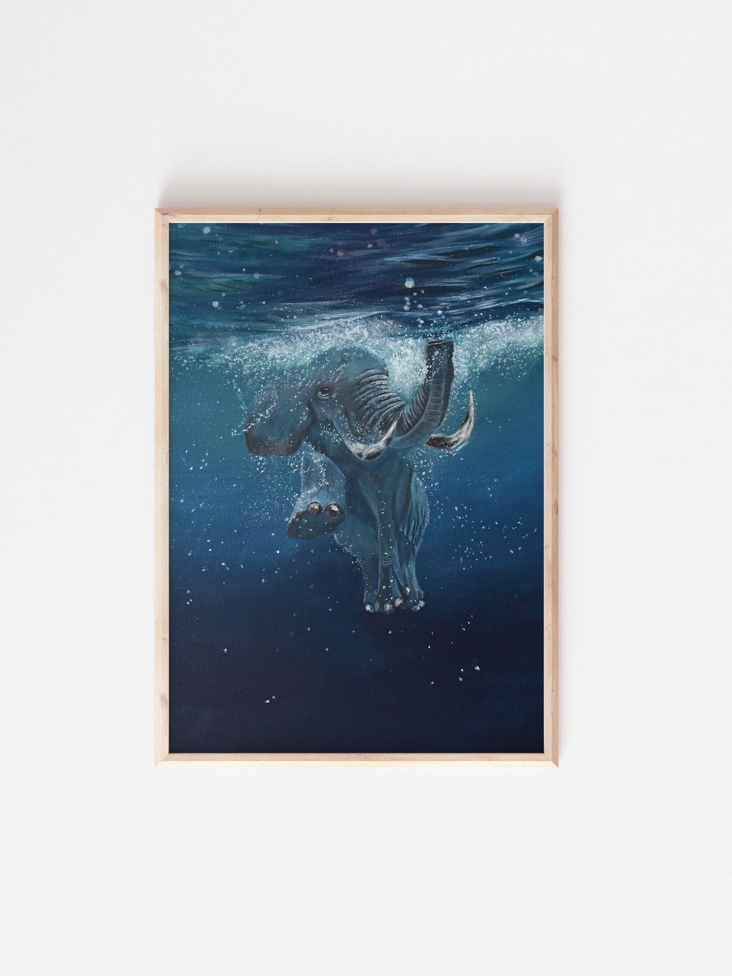 Out for a Swim | Canvas Print
